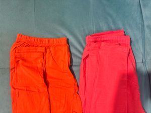 Orange &amp; Peach Leggings
