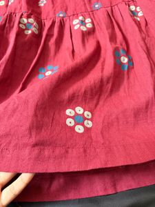 Boho Tiered Floral Maxi Skirt