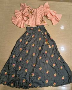 Embroided Lehenga choli set