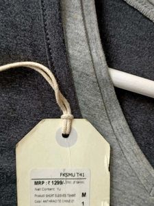 CELIO Grey V-Neck T-Shirt