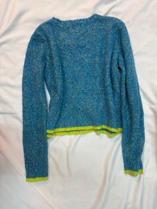 Wet Seal Blue Knit Sweater