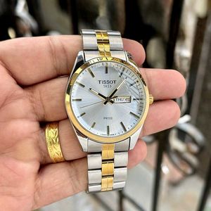 Tissot PR100 Two-Tone Watch