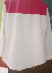 Colorblock Button-Down Shirt