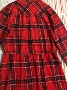 Red Shirt Dress
