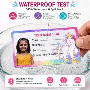 Personalized Name Labels for Kids