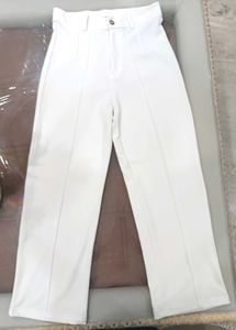 Kotty Women Relaxed Straight Fit High Rise Trouser
