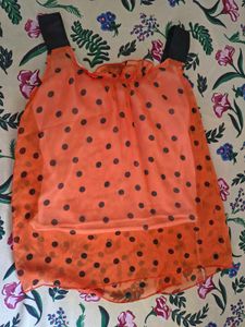 orange 🧡 cute top