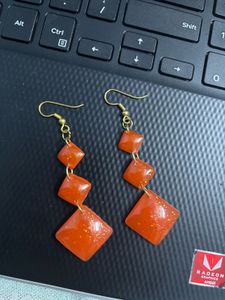 handmade resin earrings