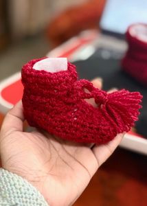 handmade Baby Booties