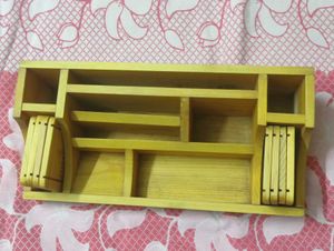 Wooden Desk Organizer