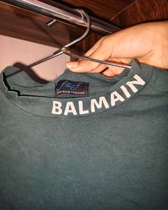 Balmain Logo Neck Sweatshirt
