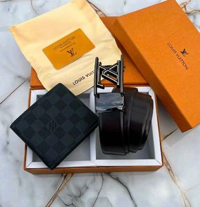 Louis Vuitton Belt and Wallet Set