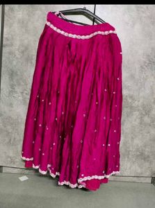 Vibrant Pink Embellished Lehenga Choli
