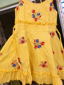 Girls Cotton Frock