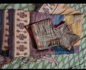 Traditional Indian Saree with Blouse