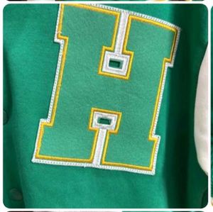 Green Varsity Baseball Jacket
