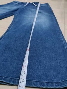 Wide Leg Denim Jeans