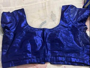 shimmery Blue  Blouse