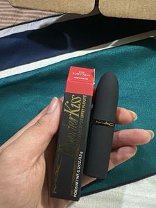MAC Powder Kiss Lipstick - Ruby New