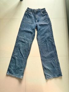 straight Leg Denim Jeans