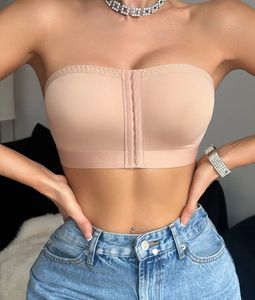 Strapless Front Closure Comfort Bra