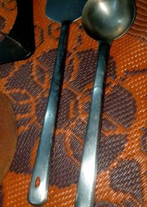 Vintage Indian Cooking Utensils Set 7
