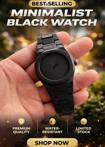 Minimalist Black Watch