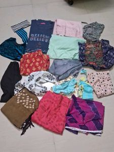 donate Assorted Women's Ethnic Wear Bundle of 18