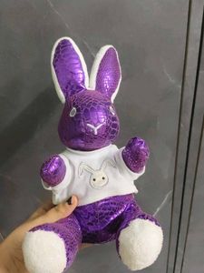 Cute Purple Bunny Plush Toy