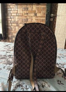 River Island Monogram Backpack