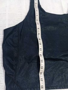 Sparkly Black Tank Top