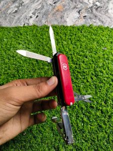 Victorinox Swiss Army Multi-Tool Knife – Red Handl