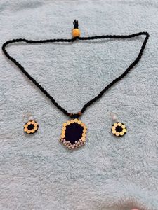 Handmade Pendant & Earring Set