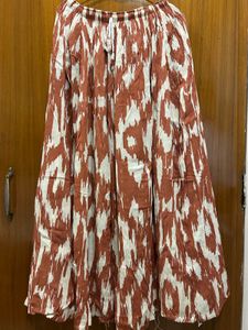 Bohemian Print Maxi Skirt-with mini gift