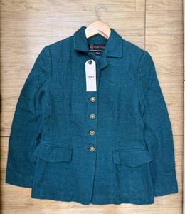 Teal Tweed Blazer - Fix Price No Bargain