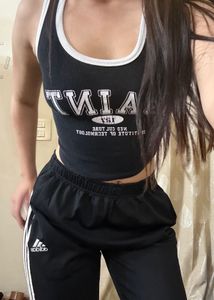 adidas pant + top combo🖤🤍