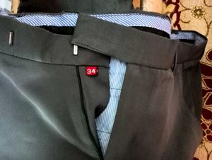 Dark Olive Green Trousers