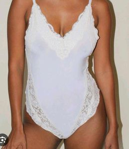 Lace Trim Bodysuit