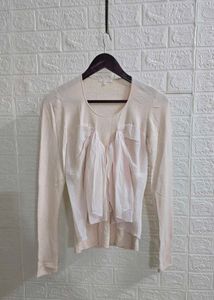 Chic Long Sleeve Top with Ruffle Detail