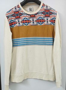Vintage FUBU Patterned Sweatshirt