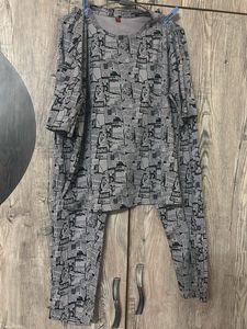 Newspaper Print Co-ord set