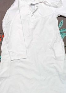 Kids' White Jubba/ Arabian style long Thob