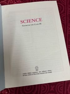 NCERT Science Textbook For Class IX