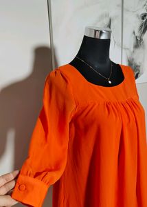 H&amp;M Orange Summer Dress🇸‌🇦‌🇱‌🇪24hrs