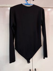 Black Long Sleeve Bodysuit