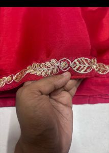 Elegant Red Ethnic Gown