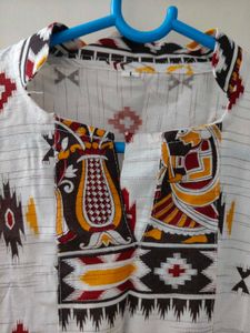 Boho Ethnic Print Tunic kurti