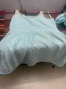 Beautiful Sky Blue Kurta Set