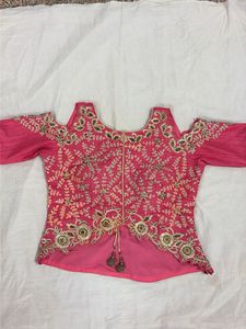 3 Piece Pink Wedding Lehenga