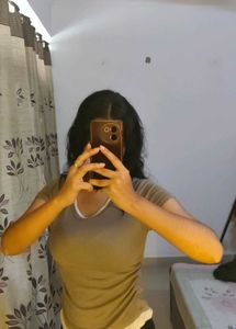 Women's Casual Ruched T-Shirt